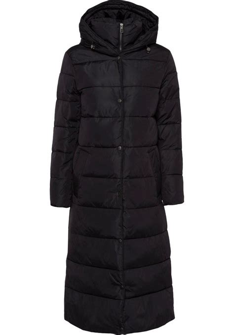 esprit wintermantel damen schwarz